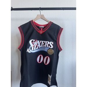 S YVL Philadelphia 76ers Mitchell Ness Playboi Carti Jersey OPIUM 00 2000-01